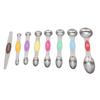 Measuring Spoon Set Stainless Steel Magnetic Double Head Baking Seasoning Scoop Kitchen Tool