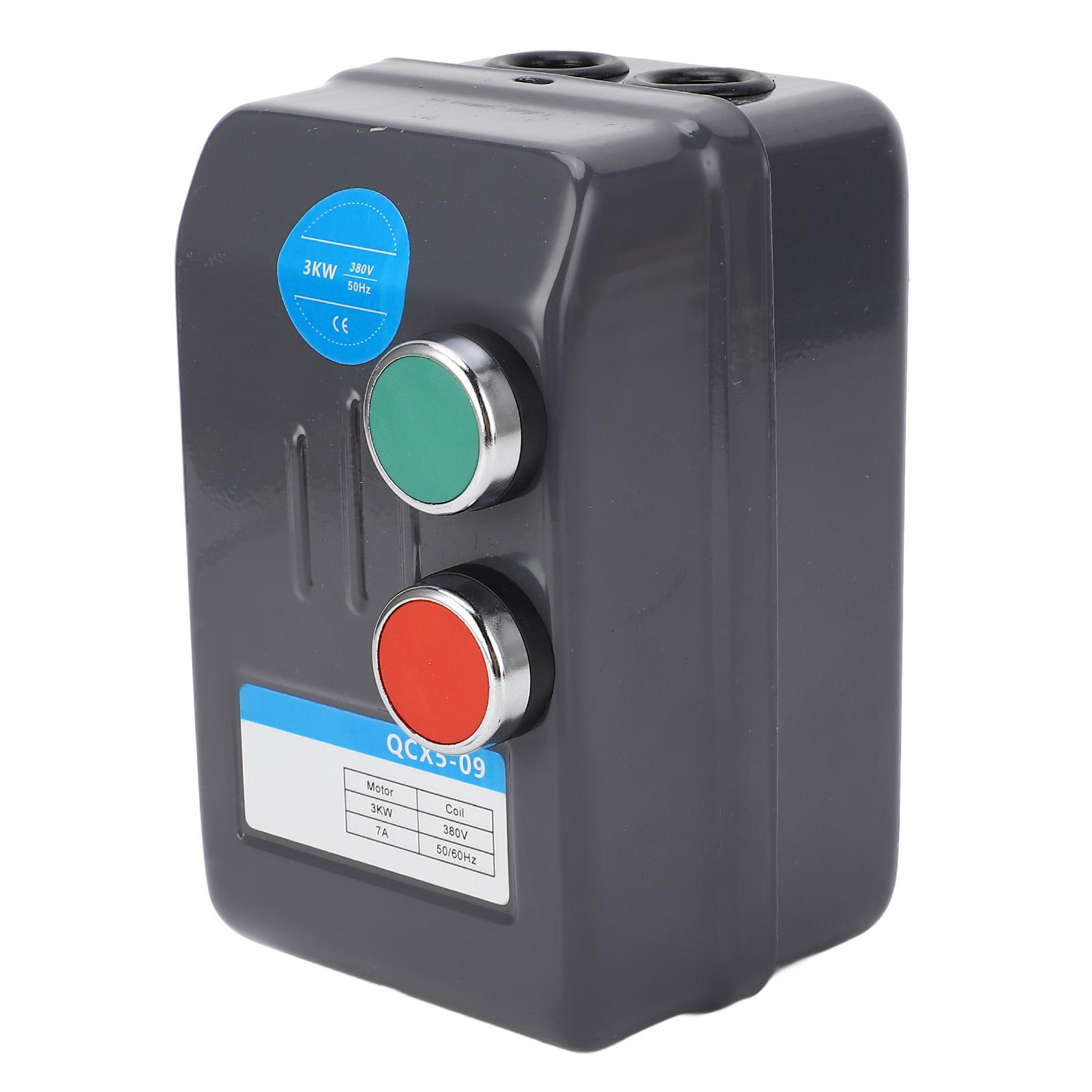 

Magnetic Electric Motor Starter 3 Phase Electric Motor Switch 380V 3KW 5.47.2A for Air Compressor