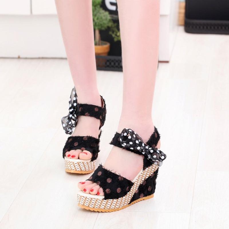Pegged Heels, High-heeled Sandals, New Style Single-toe Platform Women's Shoes