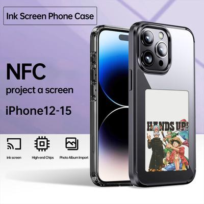 Inkshow 3,7 tums skärmvisning Mob för IPhone 13 14 15 Trådlös överföring Skärmprojektion Telefonfodral