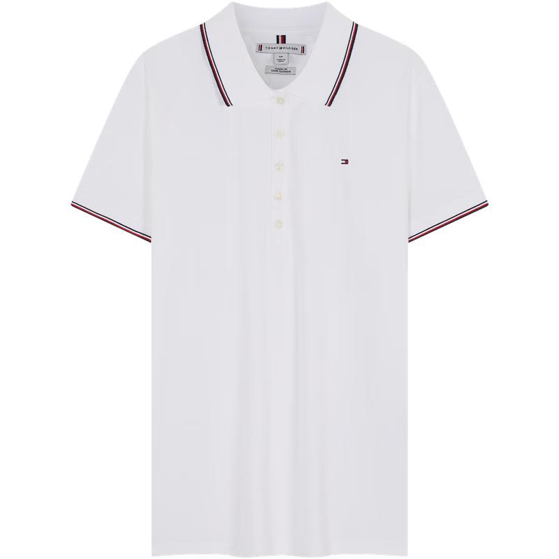 Tommy Hilfiger Women s Pique Mesh Polo Shirt XL