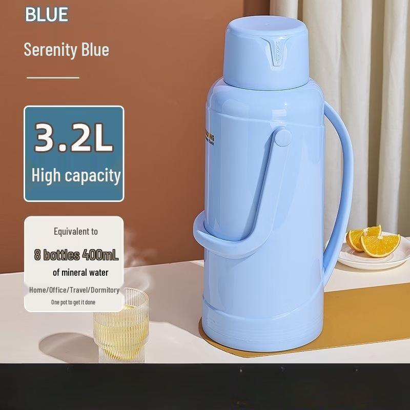 Large Capacity Glass Thermos Flask
