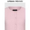 UR Women's Chic Textured Short Sleeve Knit Cardigan