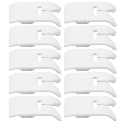 10 Piezas Prensatelas para Máquina de Coser Máquina de Coser Doméstica Cuero Prensatelas Universal
