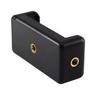 360° Rotating Phone Clip with Dual-Hole for Tripod and Selfie Stick: Supports Horizontal and Vertical Shooting with Triangular Stability