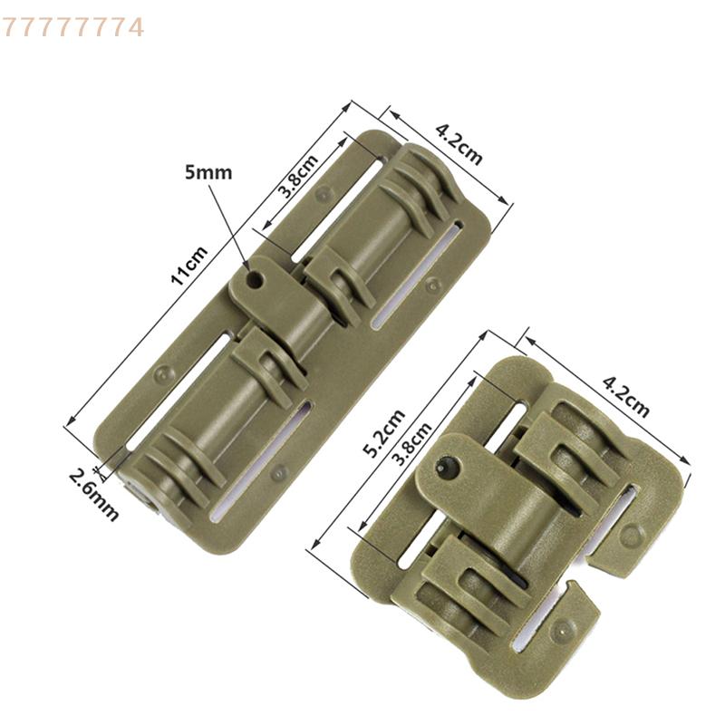1PC Plastic Tactical Vest Quick Release Buckle Slider Removal Set Strip Module for Hunting Accessories