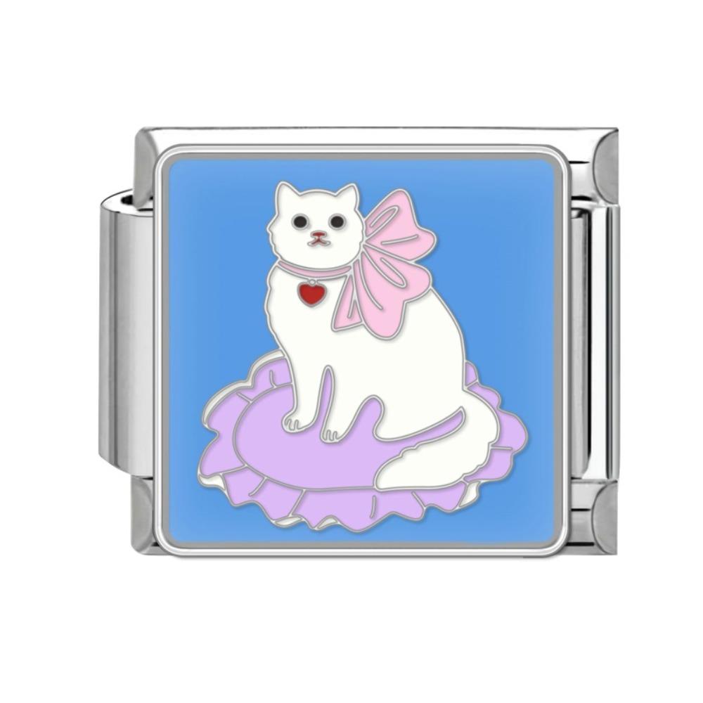 Cute Animal Series Charm Italian Links Fit 9mm Bracelet Stainless Steel Charm Bracelet Link Colorful Module Bracelet Accessories