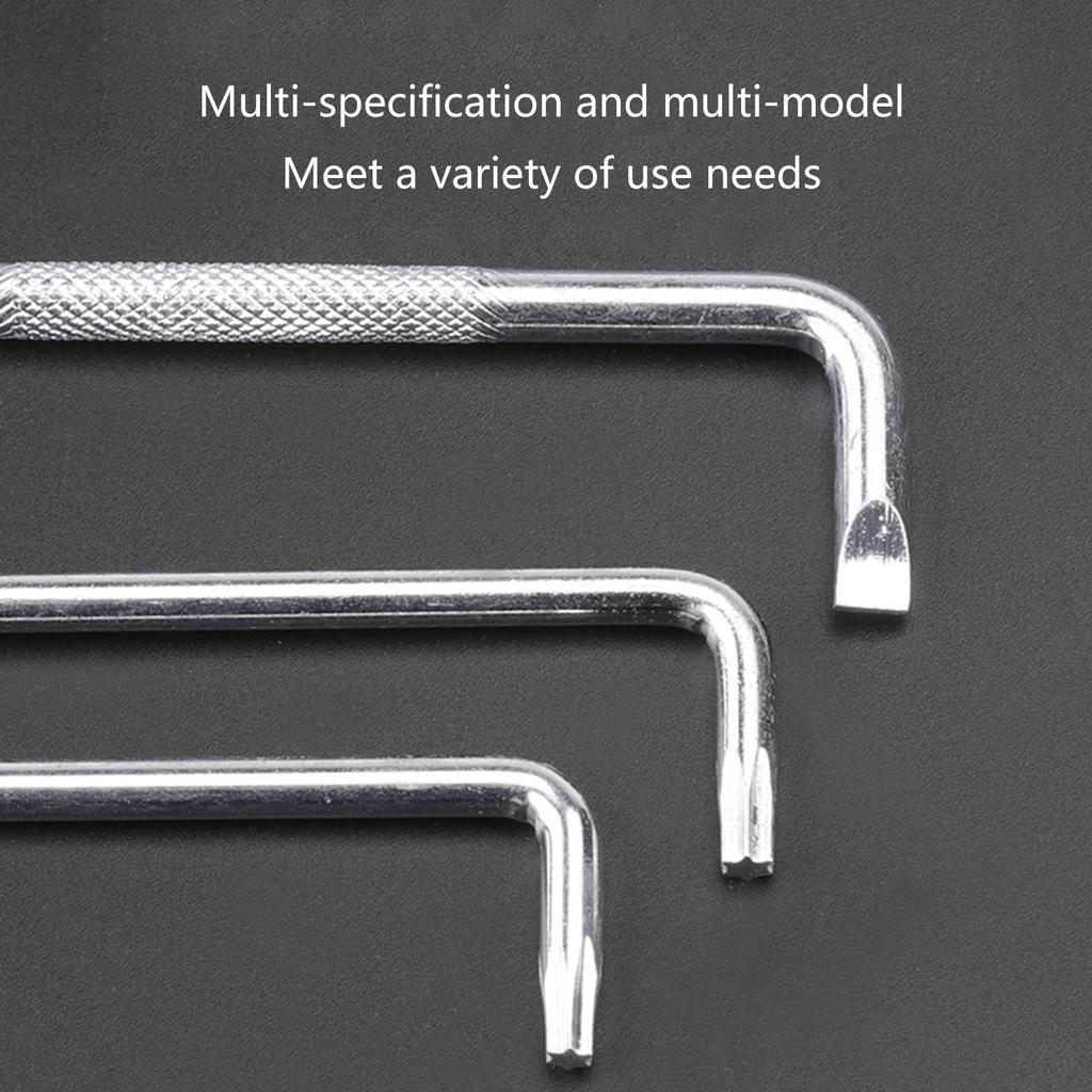 3 Pieces ZType Double Head Offset Screwdriver,ZType Wrench Cross Screwdriver Turn Screwdriver High Hardness