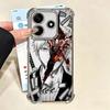 Bleach Kurosaki Ichigo Soft Phone Case For Xiaomi Redmi Note 14 15 Pro Plus 13 12 11S 11T 5G 10 9S 9 Plating Anti-Fall Fundas