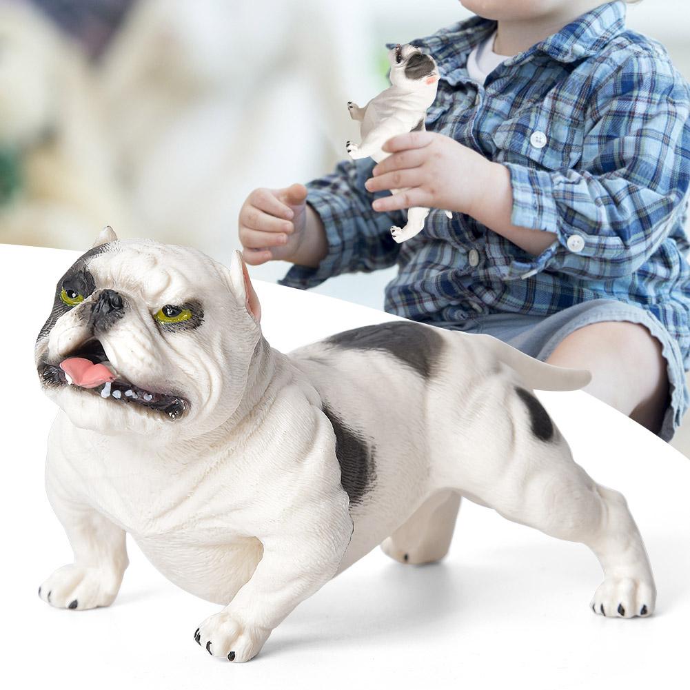 Simulation Dog Model Animal Ornaments Desktop Decoration Educational Toy