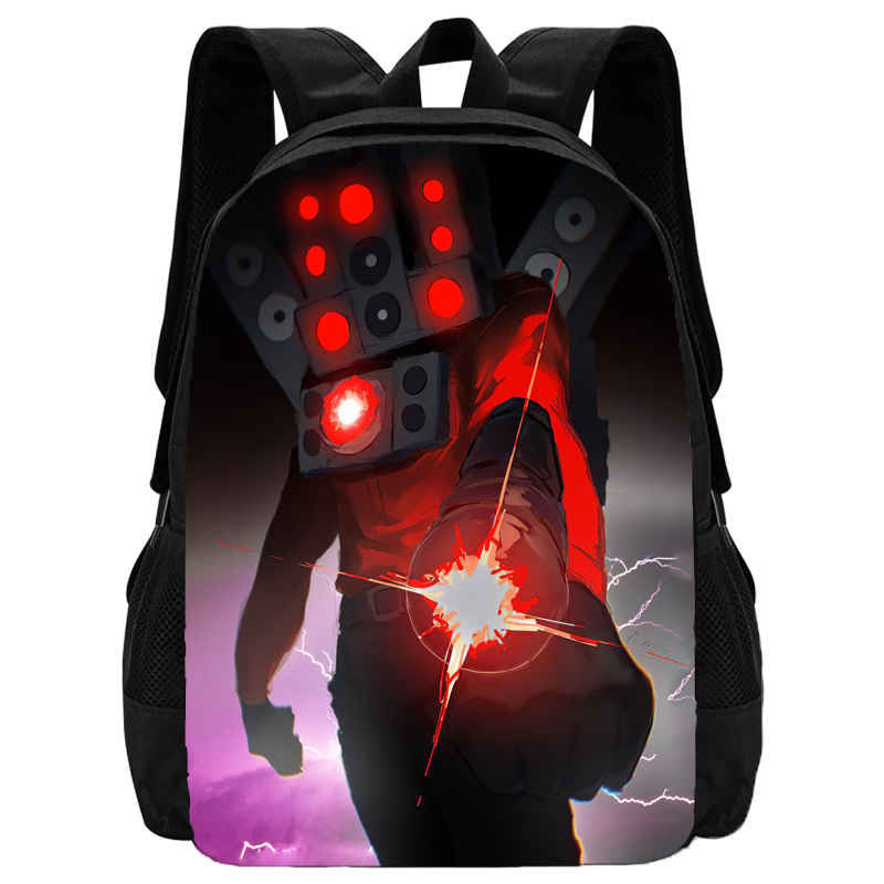 Mochila Skibidi Toilet School Backpack Cartoon School Bag for Boys  Titans Cameraman Children Backpack  Speaker Tv Man Kids Bags