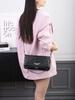 2025 Nová dámská crossbody kabelka-clutch s kamínky a křídlem