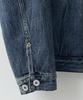 Roughside Trucker Denim Jacket Used Blue