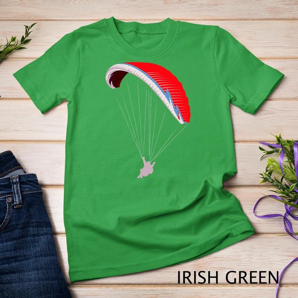 Paragliding Paraglider Paramotor Parachute Skydiving T-Shirt Unisex T-shirt 4 4XL