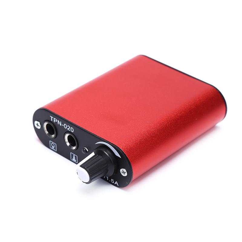 

Tattoo Power Профессиональный блок питания для роторного тату-пистолета красный