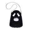 Halloween Plush Crossbody Bag Funny Sling Shoulder Purse for Women