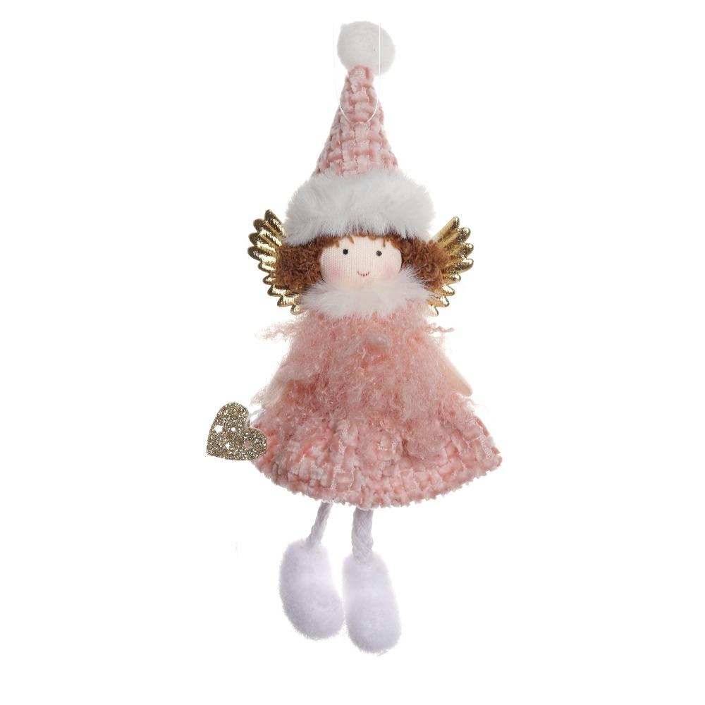Angel Girl Christmas Angel Doll Old Man Snowman Hanging Pendant Plush Toy Pendant Party Gift Drop Ornaments Xmas Tree Pendant