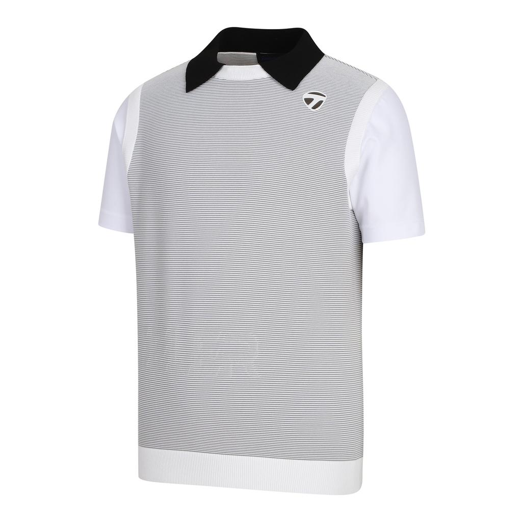 TAYLORMADE APPAREL 26Ss Men'S Layered Collared Short Sleeve Knit T8031S62122-100