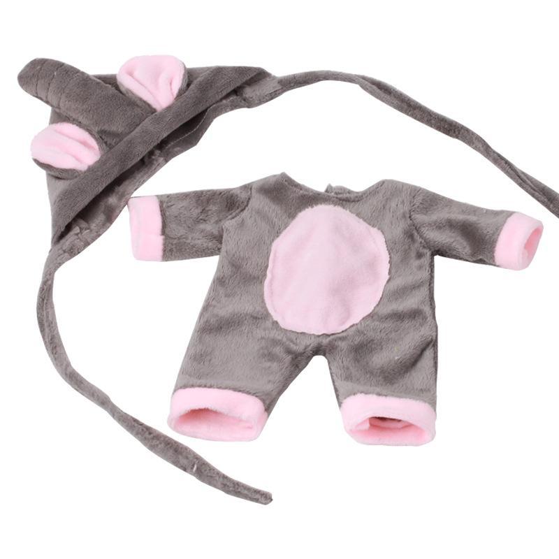 

12-дюймовое платье принцессы American Girl Doll - имитация кукольной одежды 30cm elephant jumpsuit clothes серый
