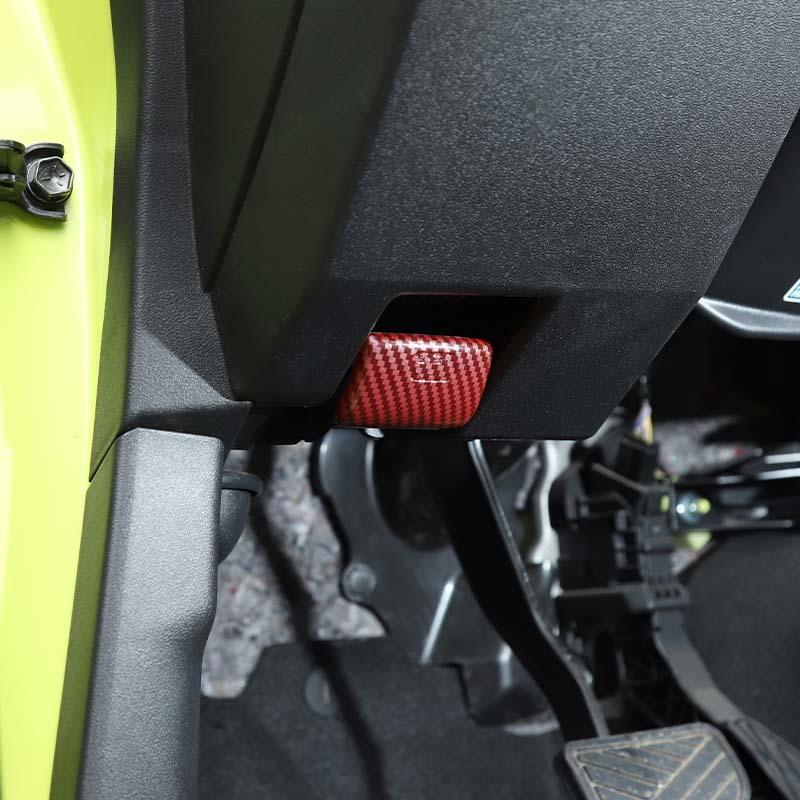 Autocolante de acoperire de decorare a comutatorului de extensie pentru reglarea oglinzii inverse pentru Suzuki Jimny 2019 în sus Accesorii de interior ABS