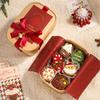 Christmas Gift Boxes Candy Biscuit Chocolate Baking Tote Gift Boxes Souvenir Empty Boxes Festival Holiday Gift Box