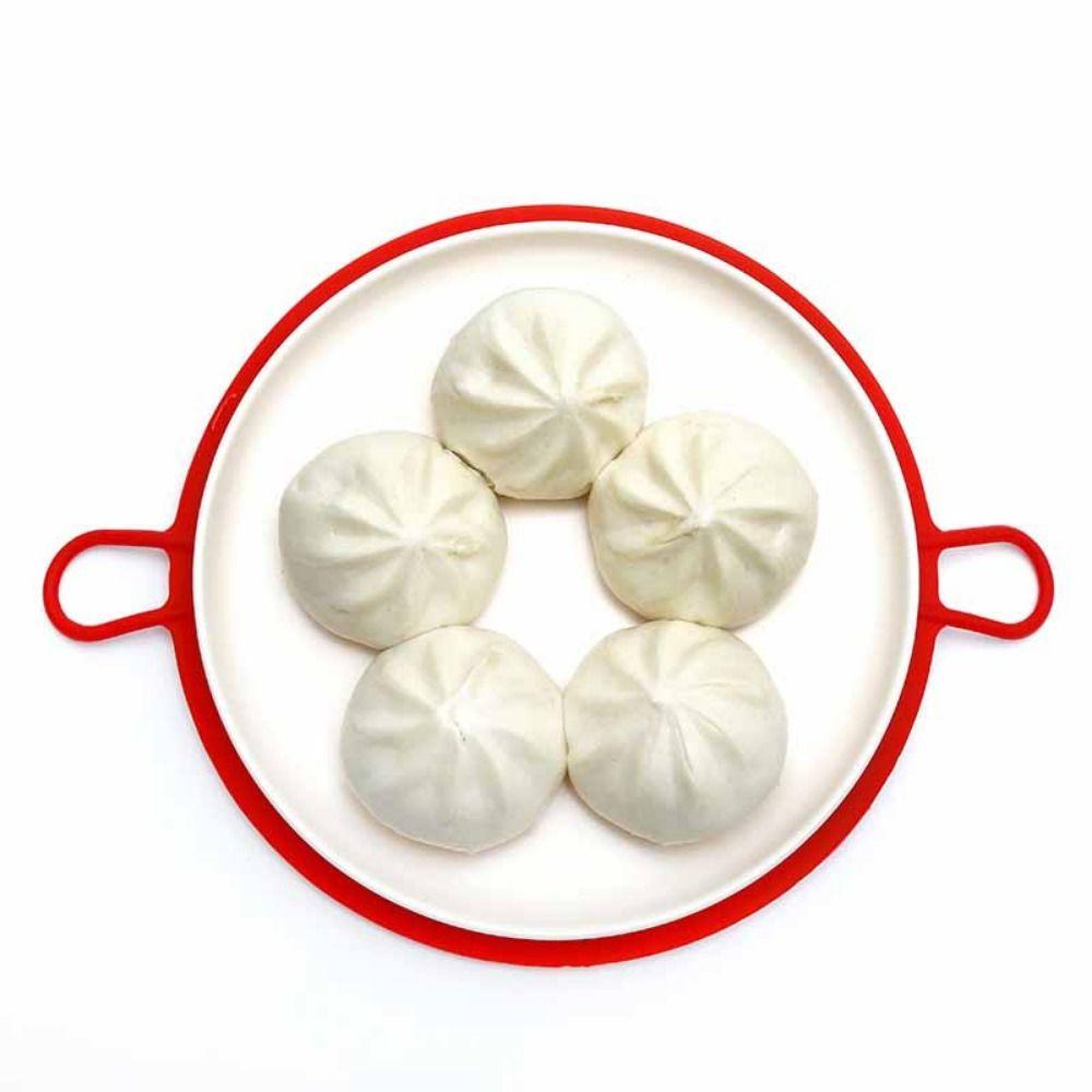 Non-Stick Silicone Steamer Basket Heat Resistant Dumpling Steamer  Steaming Vegetables