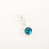 Apatite Gemstone 925 Sterling Silver Jewelry Handmade Pendant 1.13" Gift For Mom CP-25-10