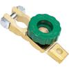 Battery Circuit Breaker Switch - AIMOONSA - Cut-off Switch - Copper Plated - Green Button - Quick Disconnect
