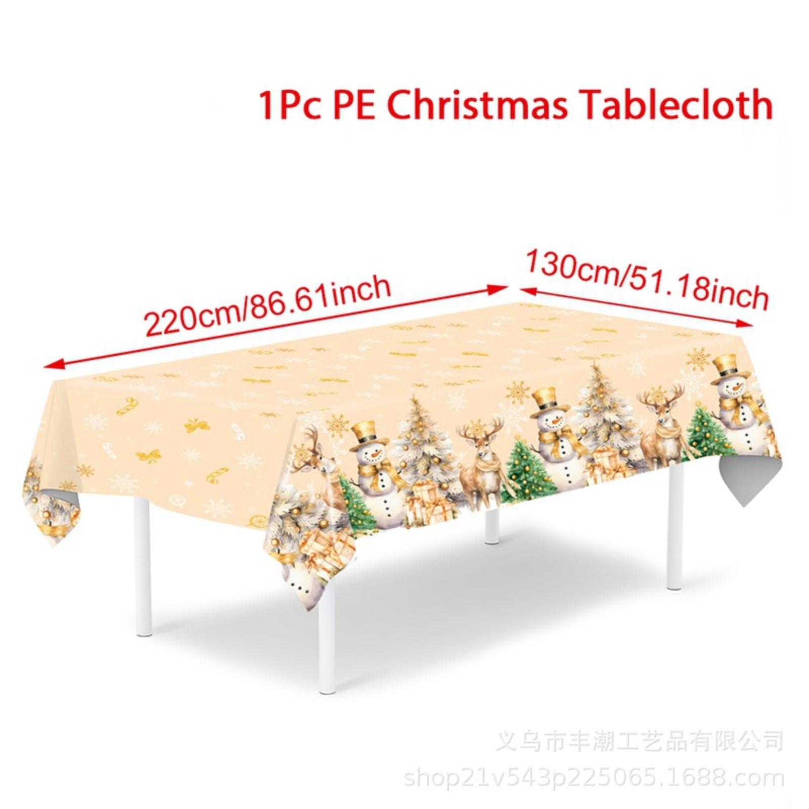 

Скатерти для тематической вечеринки, Одноразовые полиэтиленовые скатерти, Украшения для места проведения вечеринки One Size