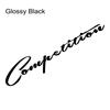 Competition Slogan Car Lamp Eyebrow Sticker Personalized English Vinyl Decal Waterproof Car Body Decoration Sticker Accessories