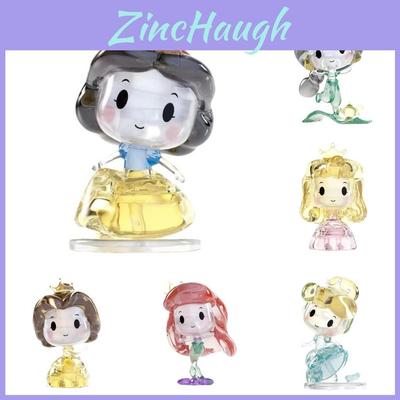 Disney Princess Crystal Building Blocks Set Diamond-like Diy Table Ornaments For Kids Toys
