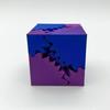 3D Printed Gear Cube Toy Stress Anxiety Relief Spin Cube Travel Portable Gear Square Block Sensory Fidget Toy Kids Teens Adults Gift