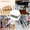 4 Digit Password Lock Safe Box Portable Organizer Case Lockable Storage Container Household Cash Jewelry Security Storage Box