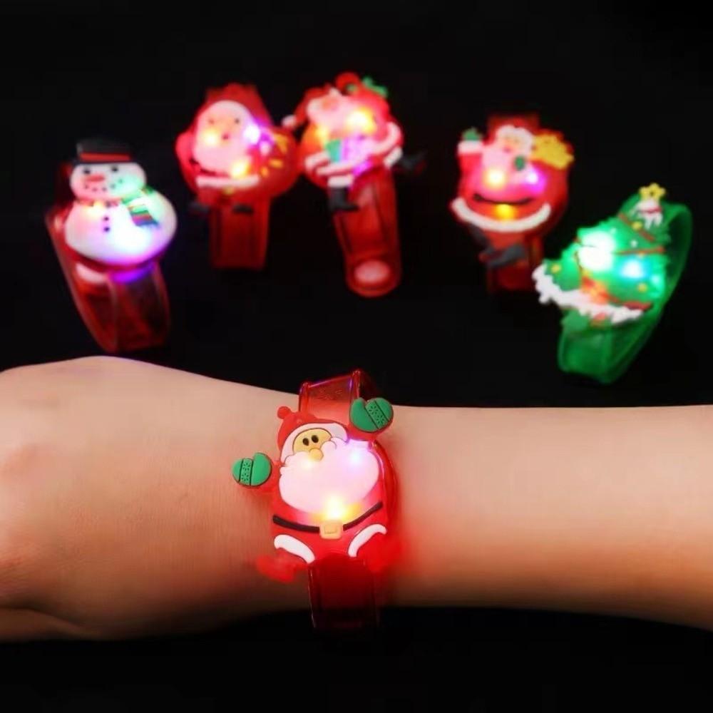 3PCS Cartoon Glowing Bracelets Adjustable Glowing Wristbands Childrens Toys  Kindergarten Gift