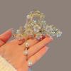 1Pcs Pearl Tassel Hair Claw For Women Cute Sweet Hair Clip Girls Fashion Elegance Headdress  Exquisite Hair Accessoires