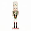 Tabletop Wooden Nutcracker Christmas Decoration Decorative Statue Painted for