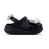 Crocs Crush Clog Stylish and Versatile Hole Shoes Unisex Black