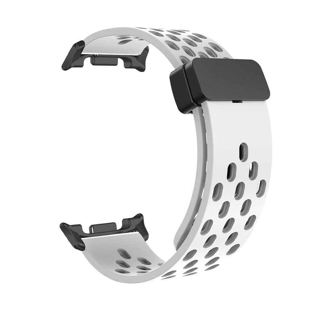 Magnetický řemínek pro Samsung Galaxy Watch 8 Classic 46mm Silikonový Sportovní Prodyšný Correa Náramek Galaxy Watch 8 44mm 40mm Řemínek