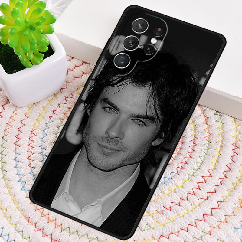 Ian Somerhalder soft Silicone Phone Case For Samsung Galaxy note 10 pro S26 S25 S24 S23 S22 S21 Plus S25Ultra Capa Cover