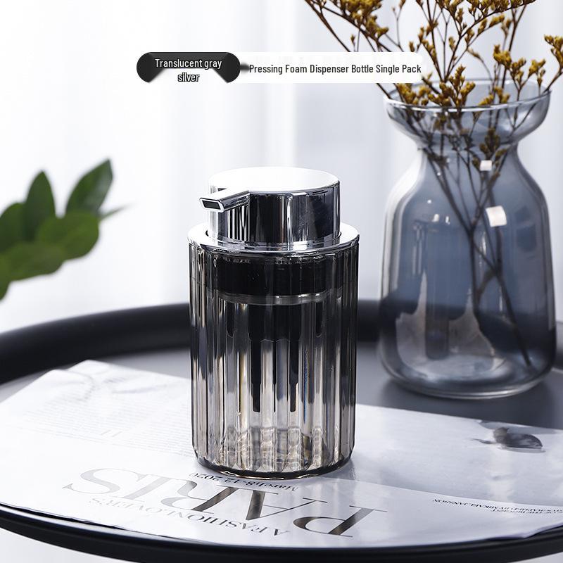 Electroplated Refillable Shampoo & Shower Gel Dispenser