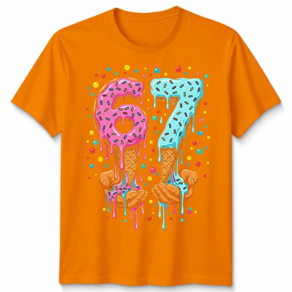 Funny Spotty 67 Unisex T Shirt Six Seven Dotty Spot Tee Graphic Top