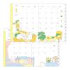 Midori Pocket Dog 22366006 January Diary, 2026, A6, Weekly, Pattern, (Starts 2026)