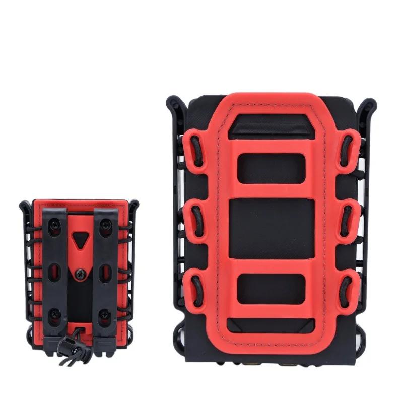 9mm Taktische Magazintasche Airsoft Jagd Schießen Holster Gewehr Magazinhalter Tasche Weiche Schale Magazinhalter mit Gürtelclip