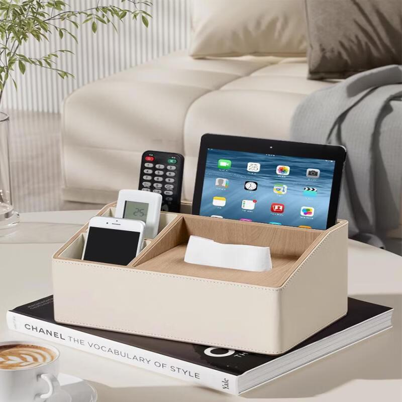 Multifunctional Desk Tissue Box