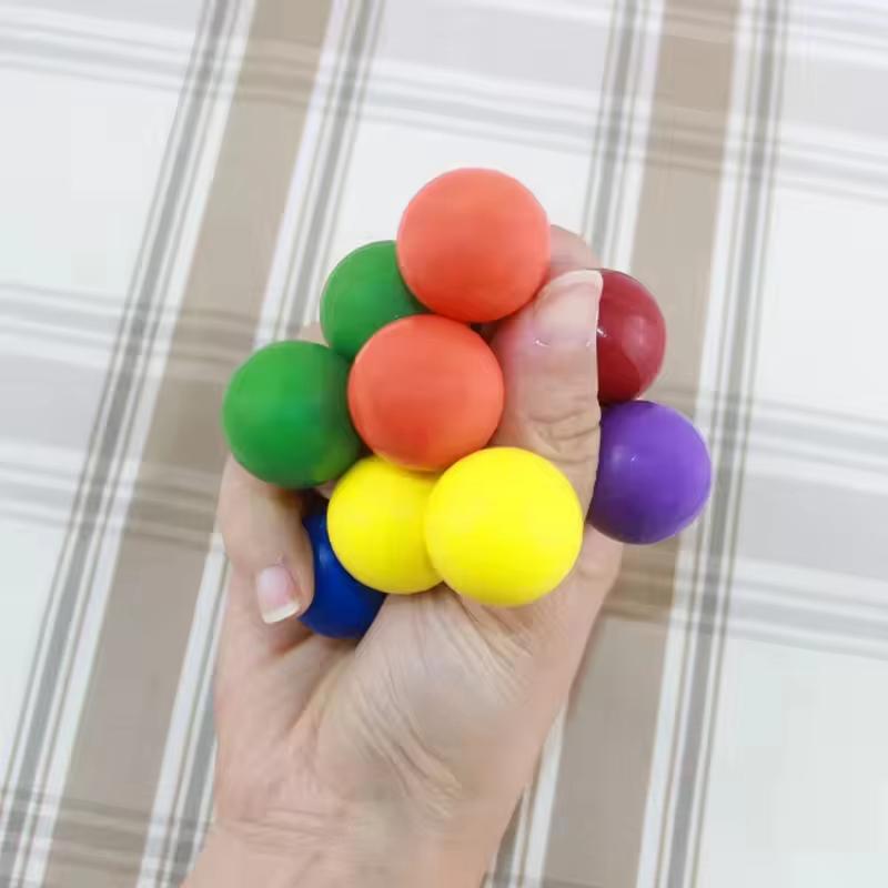 Scroll Atomic Irritability Balls Adult Sensory Stress Relief Toys Autism ADHD Anti Stress Hand Practice Massage Balls Gifts