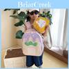 Large Capacity Lightweight Nylon Kindergarten Backpack For Kids With Breathable Design