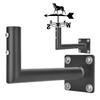 Multiple Purpose Outdoor Mounting Parenthesis For Weathervanes Flagpoles Antennas Easy Assembly