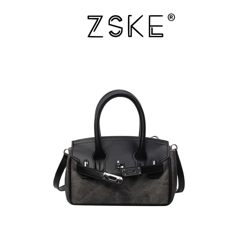 Nová špičková kontrastní barva platinová taška přenosná přes rameno šikmo dámská taška