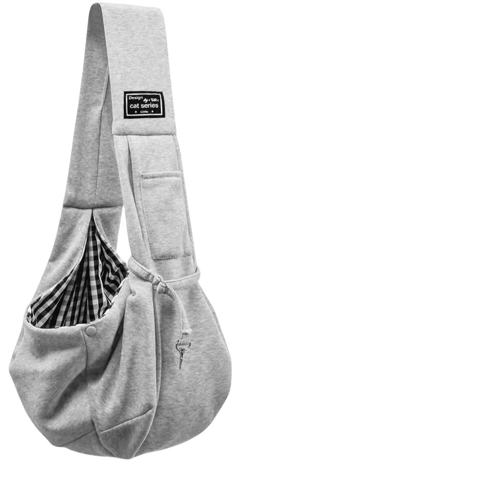 

Удобная хлопковая сумка для собак Pet Out Crossbody сумка для путешествий на открытом воздухе портативная сумка-слинг для кошек и щенков принадлежности для переноски домашних животных серый