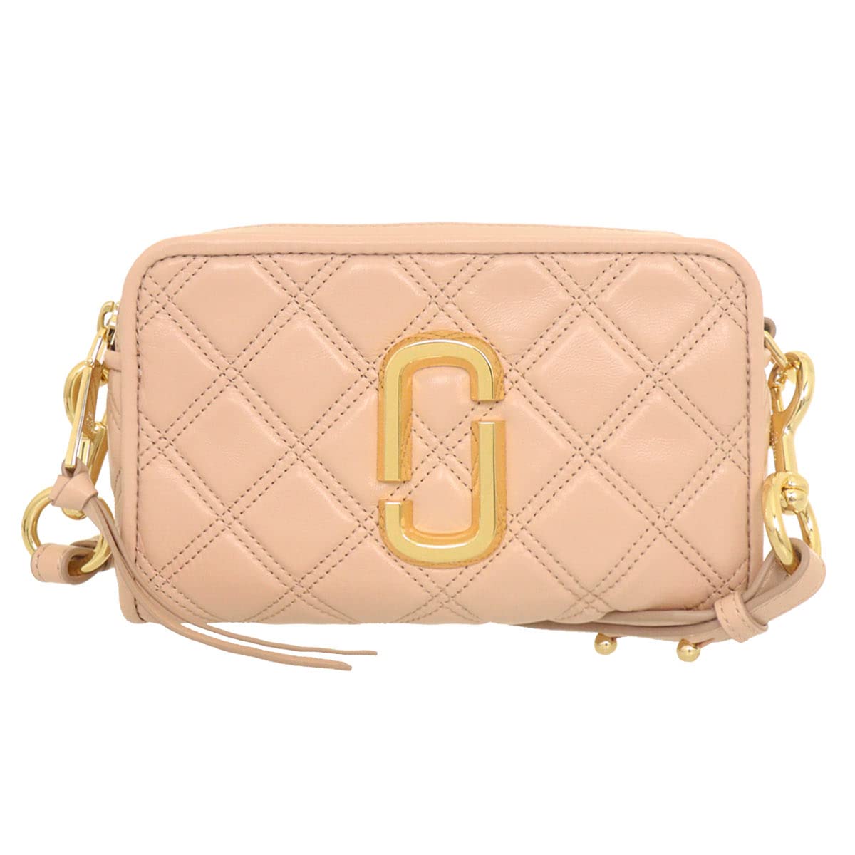 

Bag M0015419 Nude The Quilted Soft Shot 21 Leather Double J Logo Shoulder Bag [Marc Jacobs] (Shoulder Bag) Women s [Brand] [Item]